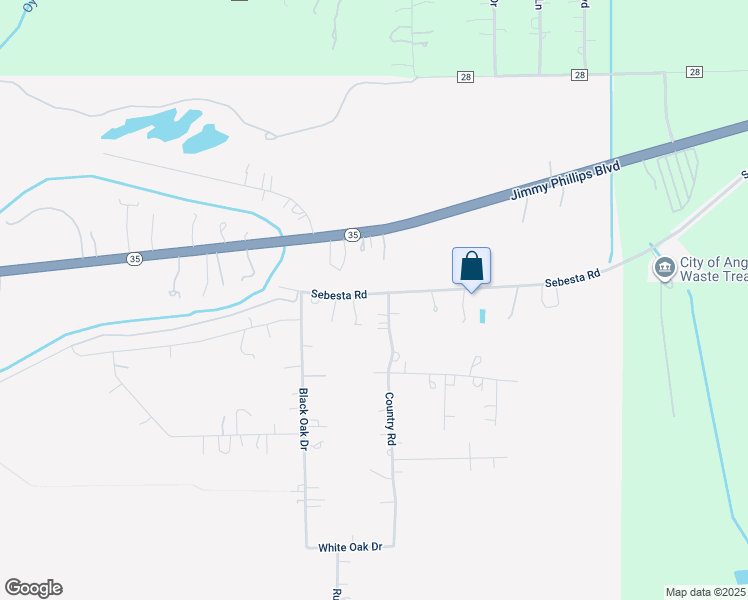 map of restaurants, bars, coffee shops, grocery stores, and more near 1001 Sebesta Road in Angleton