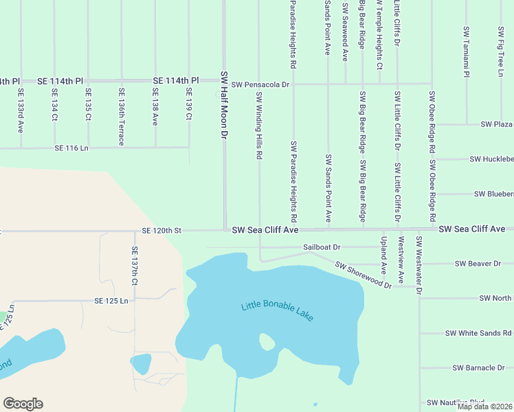 map of restaurants, bars, coffee shops, grocery stores, and more near 24831 Southwest Sea Cliff Avenue in Dunnellon