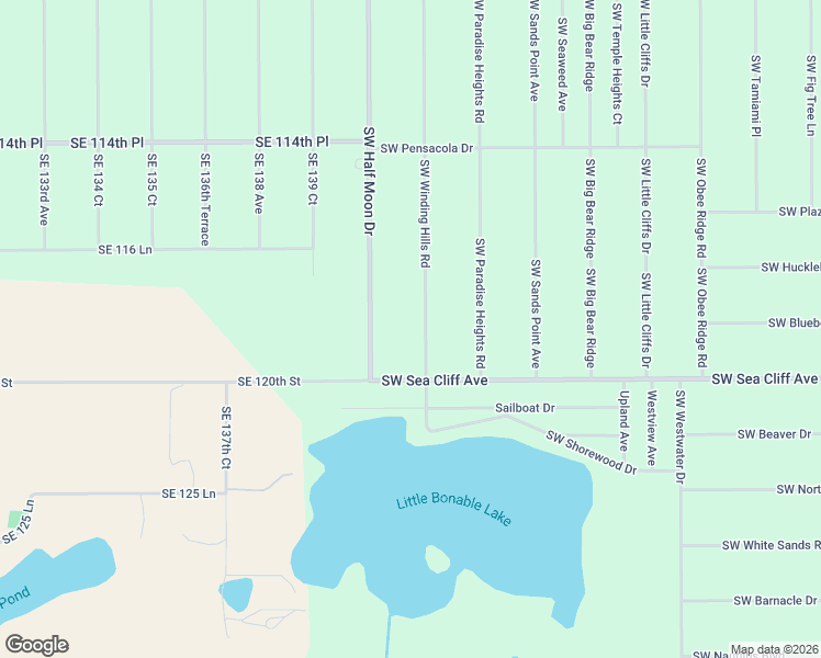 map of restaurants, bars, coffee shops, grocery stores, and more near 2270 Southwest Winding Hills Road in Dunnellon