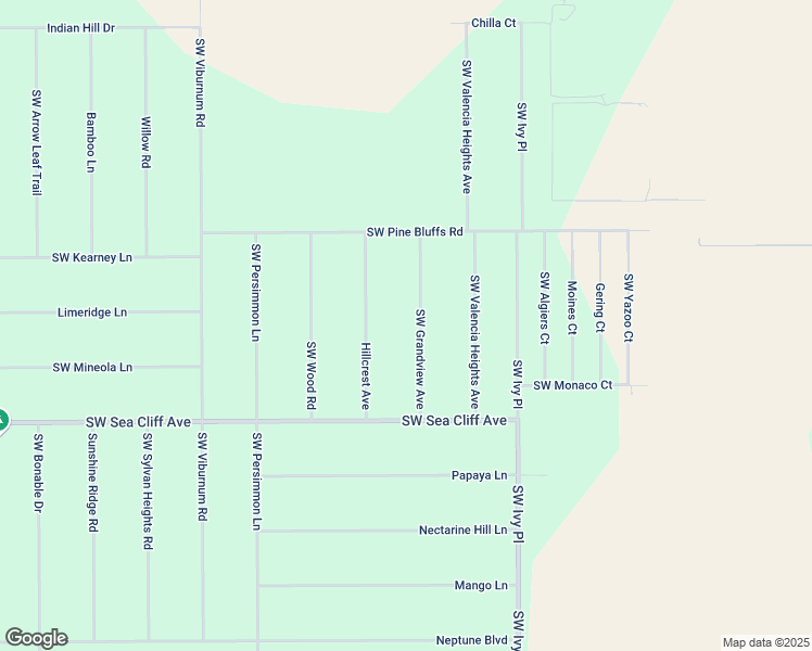 map of restaurants, bars, coffee shops, grocery stores, and more near 2132 Southwest Grandview Avenue in Dunnellon