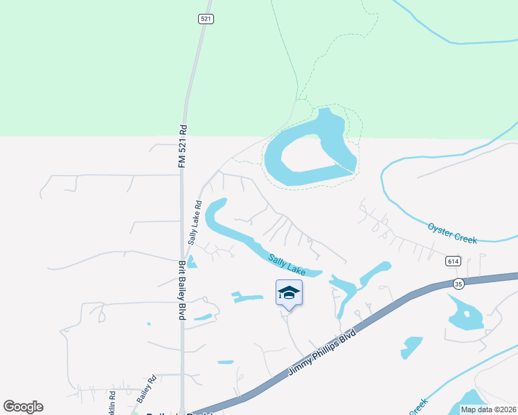 map of restaurants, bars, coffee shops, grocery stores, and more near 150 Cornelia Lane in Angleton