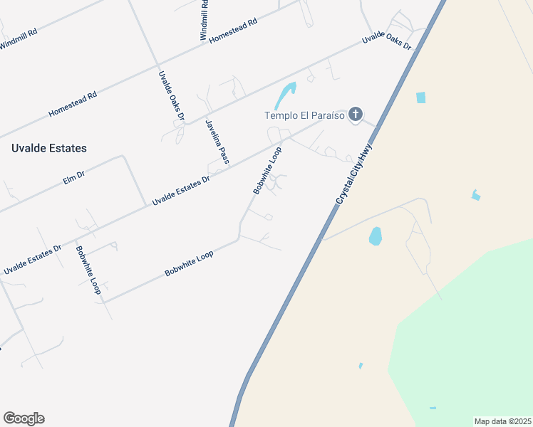 map of restaurants, bars, coffee shops, grocery stores, and more near 828 North High Street in Uvalde