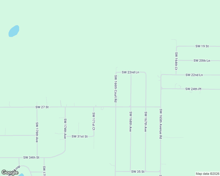 map of restaurants, bars, coffee shops, grocery stores, and more near 2454 Southwest 166th Court Road in Ocala