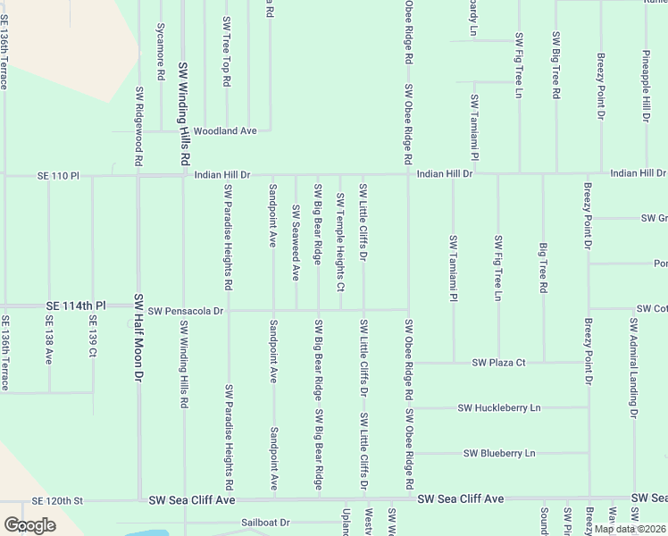 map of restaurants, bars, coffee shops, grocery stores, and more near 1384 Southwest Temple Heights Court in Dunnellon