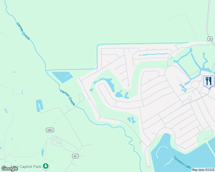 map of restaurants, bars, coffee shops, grocery stores, and more near 434 North Amherst Drive in West Columbia