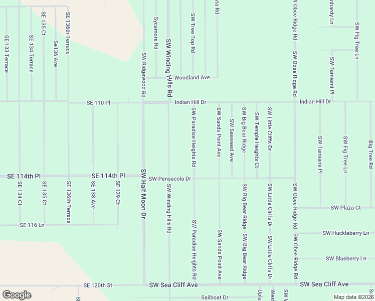 map of restaurants, bars, coffee shops, grocery stores, and more near Southwest Winding Hills Road in Dunnellon
