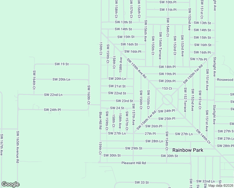 map of restaurants, bars, coffee shops, grocery stores, and more near 15790 Southwest 21st Street in Ocala