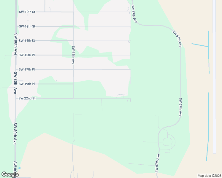 map of restaurants, bars, coffee shops, grocery stores, and more near 7145 Southwest 22nd Street in Ocala