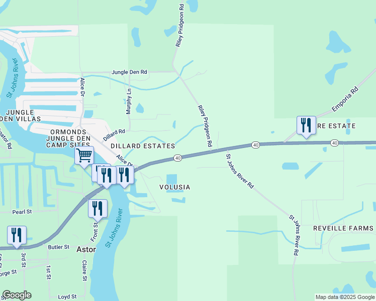 1490 Florida 40, Astor FL Walk Score