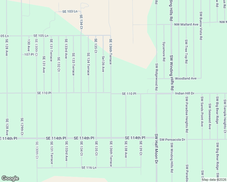 map of restaurants, bars, coffee shops, grocery stores, and more near 13731 Southeast 110 Place in Dunnellon