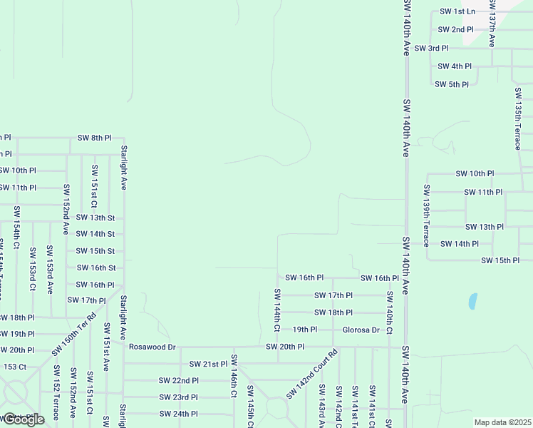 map of restaurants, bars, coffee shops, grocery stores, and more near 1380 Southwest 144th Court in Ocala
