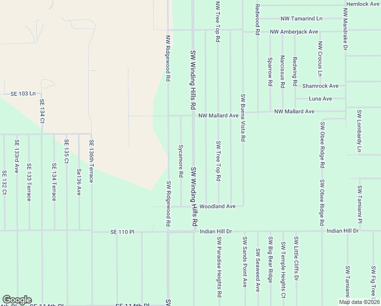 map of restaurants, bars, coffee shops, grocery stores, and more near Southwest Winding Hills Road in Dunnellon