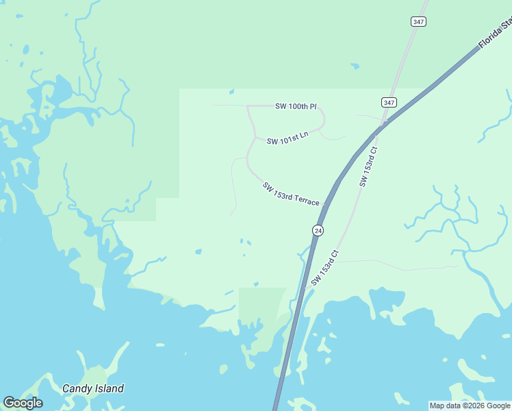 map of restaurants, bars, coffee shops, grocery stores, and more near Southwest 155th Court in Cedar Key