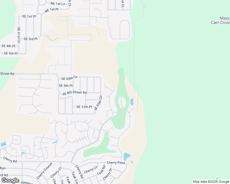 map of restaurants, bars, coffee shops, grocery stores, and more near 6996 Ardmore Drive in Ocala