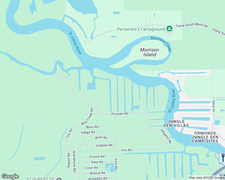 map of restaurants, bars, coffee shops, grocery stores, and more near 56413 Maple Road in Astor