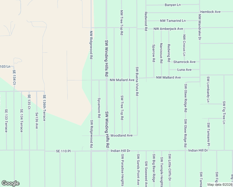 map of restaurants, bars, coffee shops, grocery stores, and more near Alvarez Road in Dunnellon