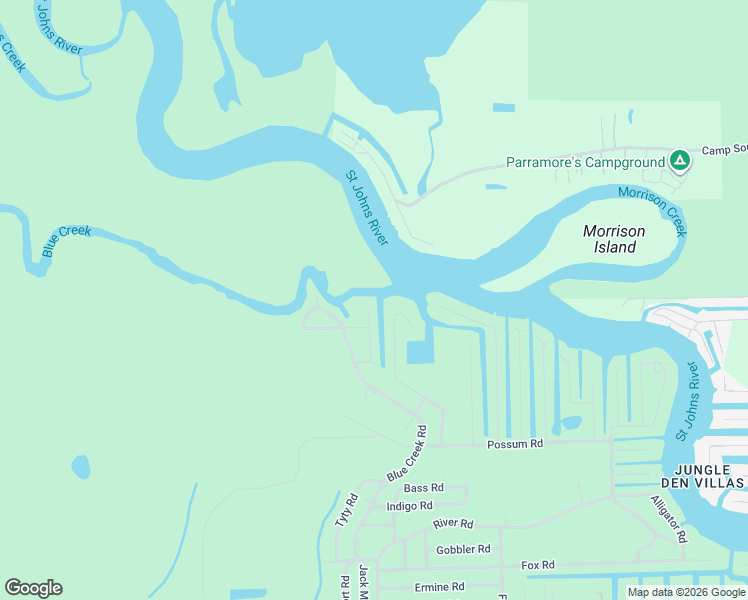 map of restaurants, bars, coffee shops, grocery stores, and more near 56533 Otter Road in Astor
