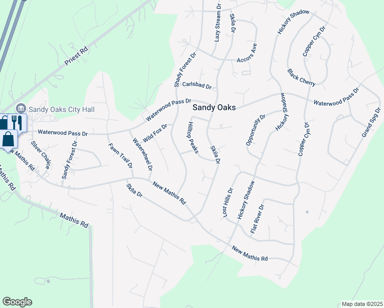 map of restaurants, bars, coffee shops, grocery stores, and more near 4306 Lowman Dr in Elmendorf