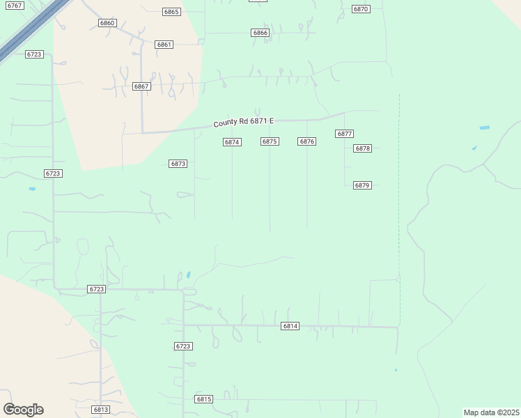 map of restaurants, bars, coffee shops, grocery stores, and more near 268 County Road 6875 in Natalia