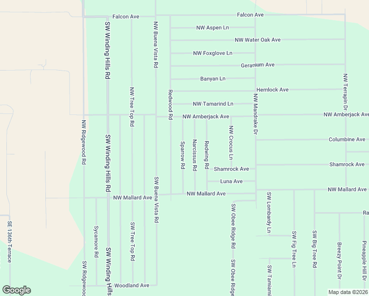 map of restaurants, bars, coffee shops, grocery stores, and more near 439 Narcissus Road in Dunnellon