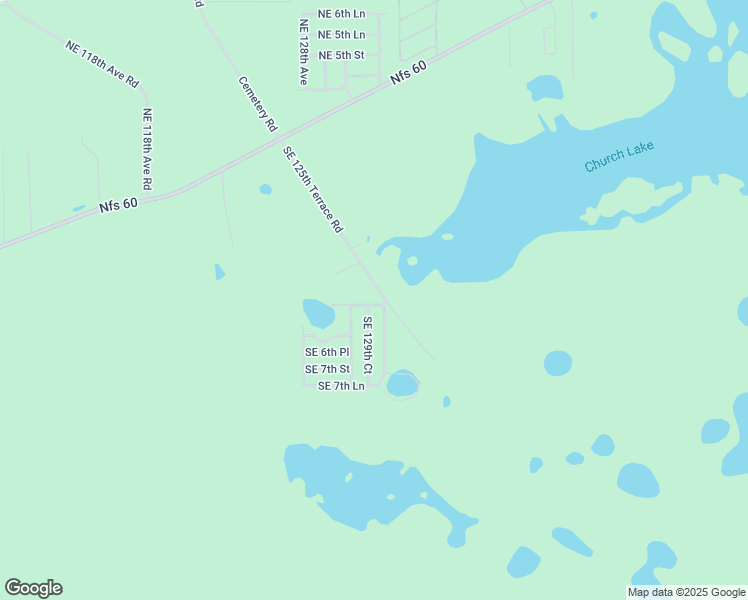 map of restaurants, bars, coffee shops, grocery stores, and more near 12963 Southeast 4th Place in Silver Springs