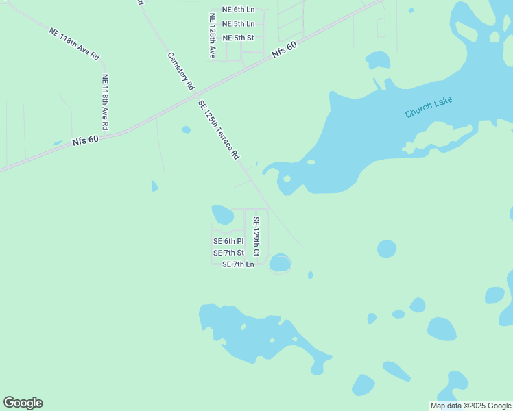 map of restaurants, bars, coffee shops, grocery stores, and more near 12963 Southeast 4th Place in Silver Springs