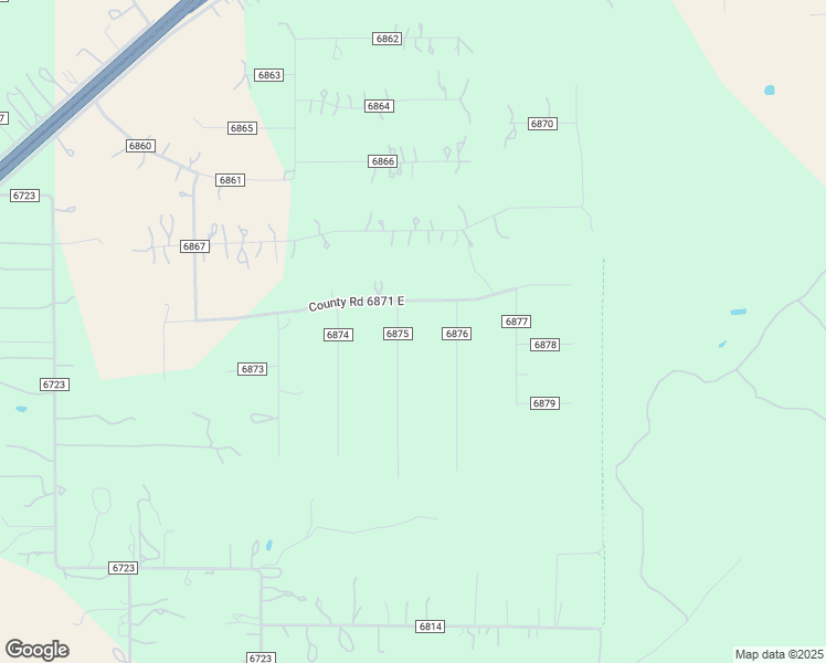 map of restaurants, bars, coffee shops, grocery stores, and more near 169 County Road 6875 in Natalia