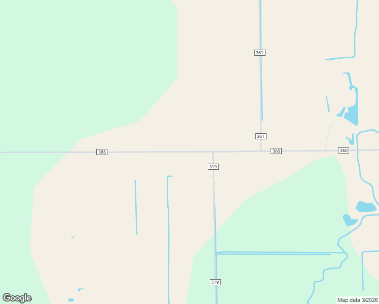 map of restaurants, bars, coffee shops, grocery stores, and more near 10526 County Road 360 in Louise