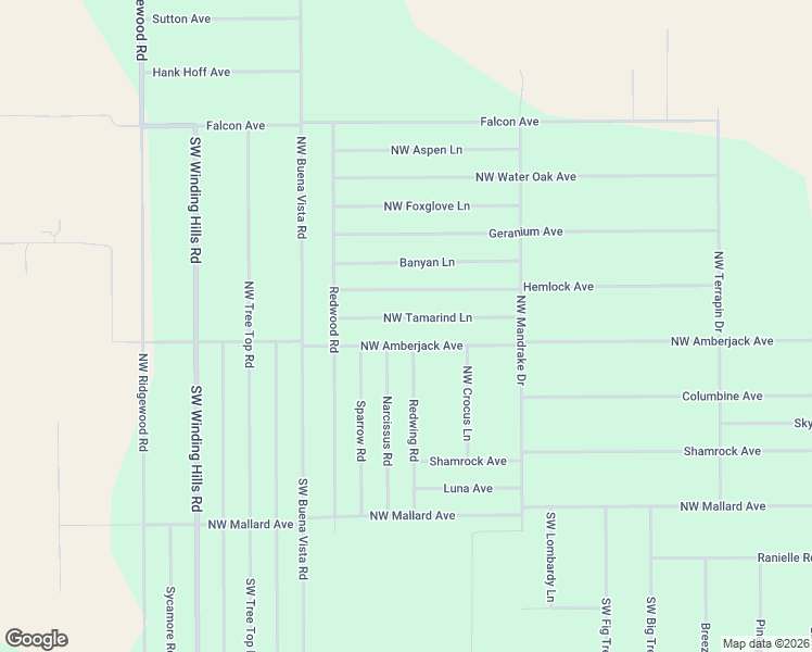 map of restaurants, bars, coffee shops, grocery stores, and more near Tamarid Lane in Dunnellon