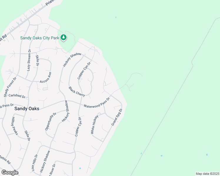 map of restaurants, bars, coffee shops, grocery stores, and more near 48060 Blue Beech Drive in Elmendorf