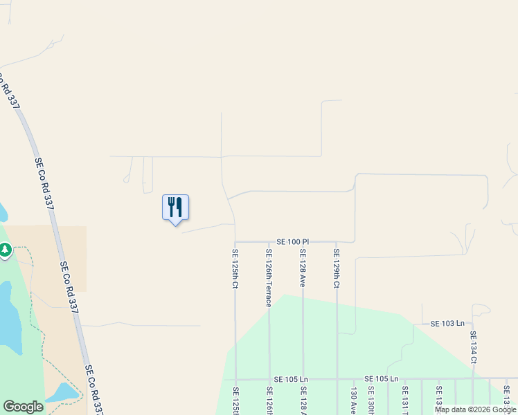 map of restaurants, bars, coffee shops, grocery stores, and more near 12745-12999 Southeast 98 Lane in Dunnellon