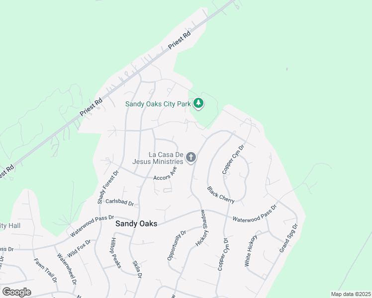 map of restaurants, bars, coffee shops, grocery stores, and more near 4410 Accors Avenue in Elmendorf