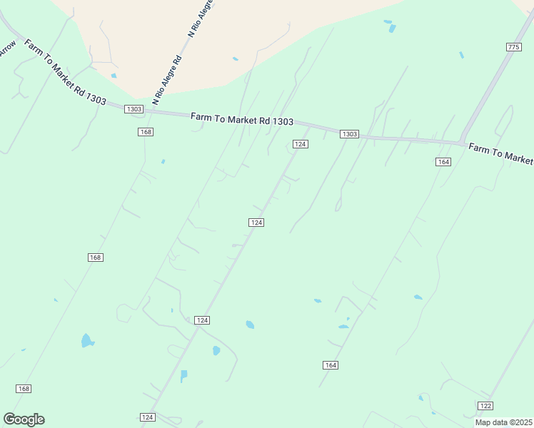 map of restaurants, bars, coffee shops, grocery stores, and more near 311 County Road 124 in Floresville