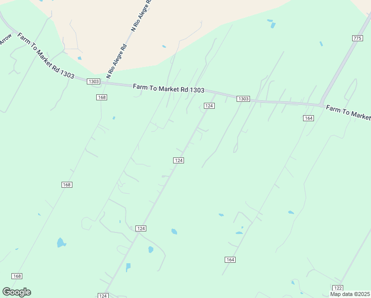 map of restaurants, bars, coffee shops, grocery stores, and more near 311 County Road 124 in Floresville
