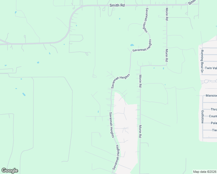 map of restaurants, bars, coffee shops, grocery stores, and more near 22407 Savannah Heights in Von Ormy