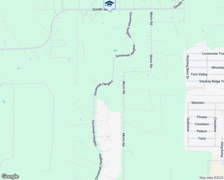 map of restaurants, bars, coffee shops, grocery stores, and more near 22310 Savannah Heights in Von Ormy