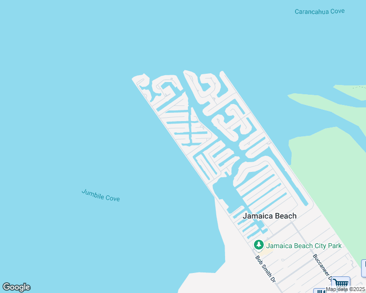 map of restaurants, bars, coffee shops, grocery stores, and more near 4202 Bob Smith Drive in Jamaica Beach