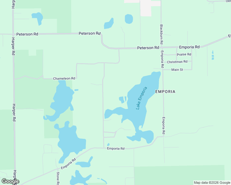 map of restaurants, bars, coffee shops, grocery stores, and more near 1499 Murphy Road in Pierson
