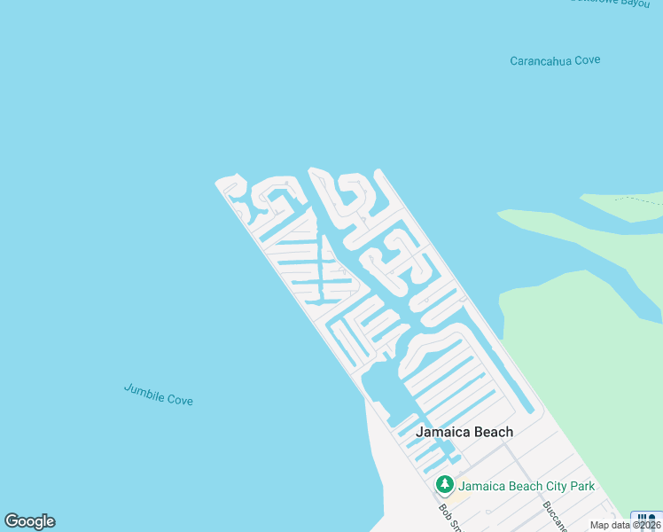 map of restaurants, bars, coffee shops, grocery stores, and more near 16612 Curlew Road in Jamaica Beach