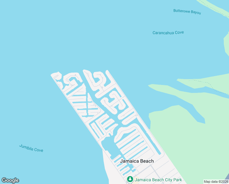map of restaurants, bars, coffee shops, grocery stores, and more near 4215 Spanish Main in Jamaica Beach