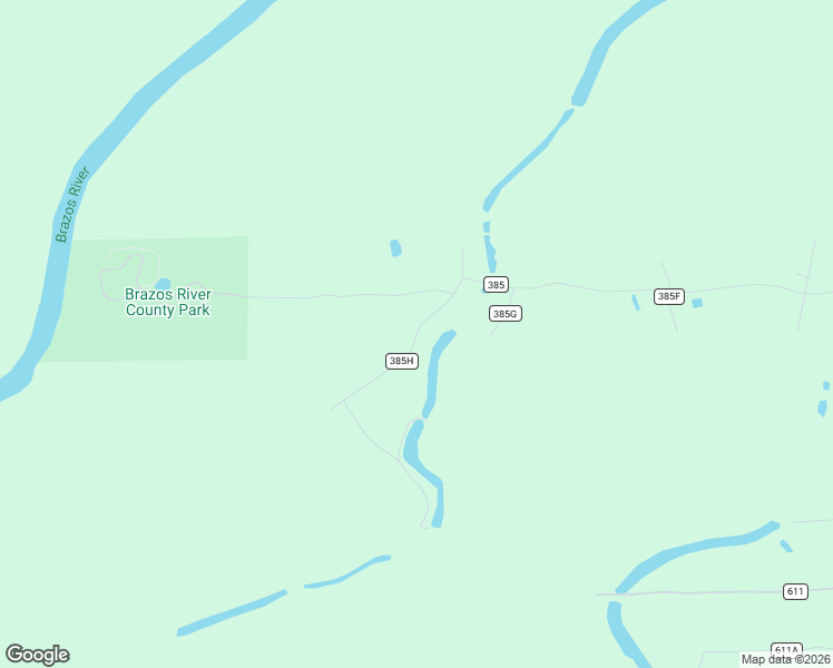 map of restaurants, bars, coffee shops, grocery stores, and more near County Road 385H in Brazoria County