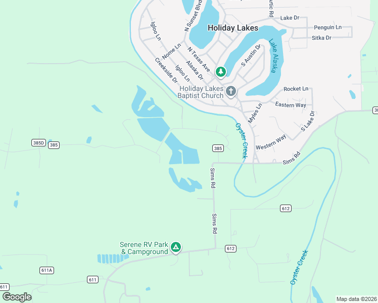 map of restaurants, bars, coffee shops, grocery stores, and more near 1002 Greenfield Circle in Angleton