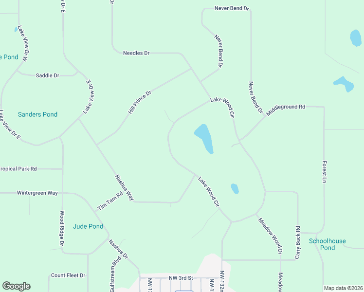map of restaurants, bars, coffee shops, grocery stores, and more near 25 Lake Wood Circle in Ocala
