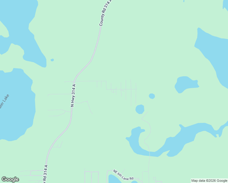 map of restaurants, bars, coffee shops, grocery stores, and more near 16820 Northeast 16th Place in Silver Springs