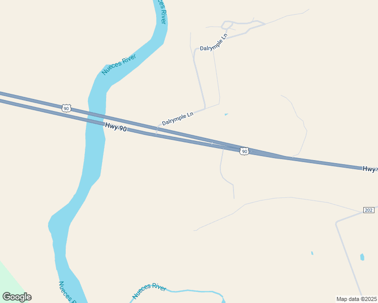 map of restaurants, bars, coffee shops, grocery stores, and more near 6311 West 90 A in Uvalde County