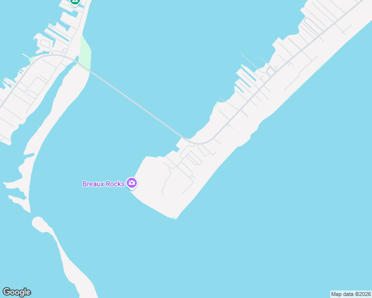 map of restaurants, bars, coffee shops, grocery stores, and more near 1618 Louisiana 1 in Grand Isle