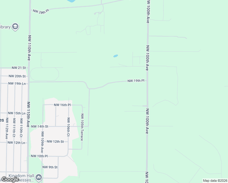 map of restaurants, bars, coffee shops, grocery stores, and more near 1934 Northwest 100th Avenue in Ocala