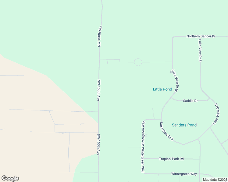 map of restaurants, bars, coffee shops, grocery stores, and more near 1891 Northwest 150th Avenue in Ocala
