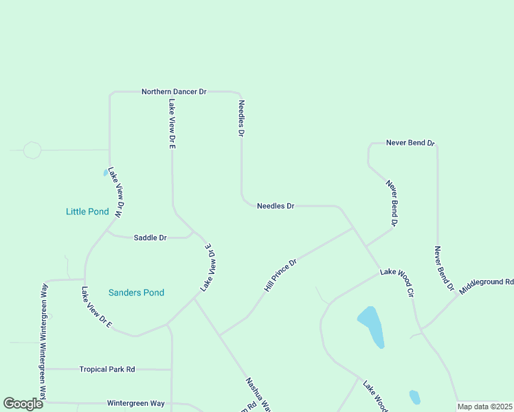map of restaurants, bars, coffee shops, grocery stores, and more near 20 Needles Drive in Ocala