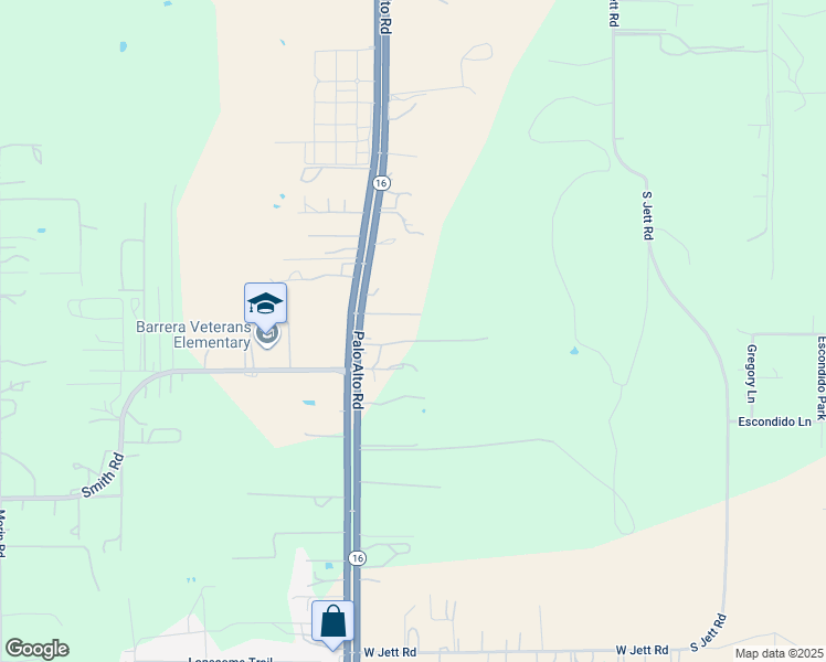 map of restaurants, bars, coffee shops, grocery stores, and more near 20980 Texas 16 in Von Ormy